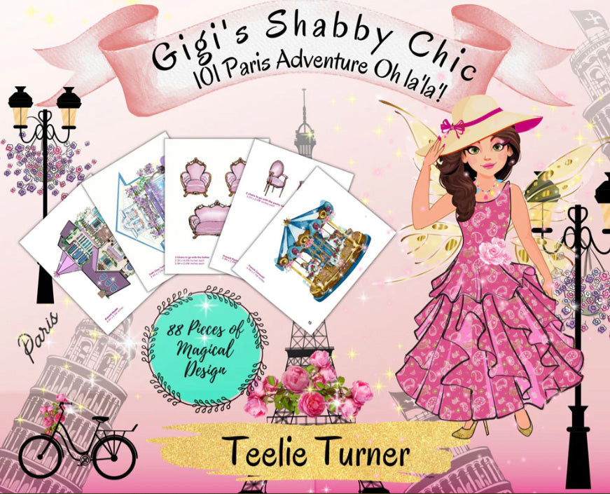 Enjoy a Shabby Chic Instant Adventure with Gigi
